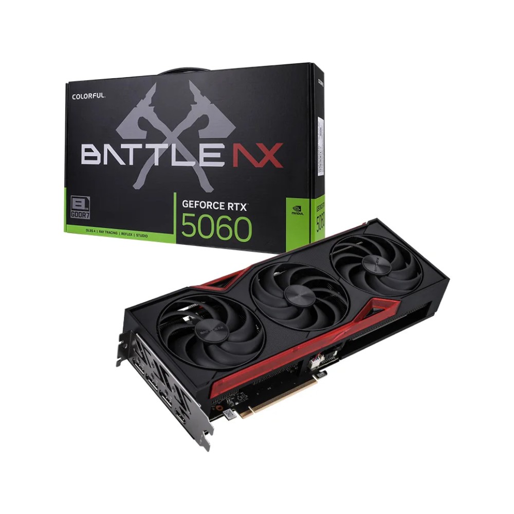 การ์ดจอ COLORFUL GeForce RTX 5060 NB EX 8GB-V 8GB GDDR7 128-bit