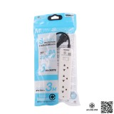ปลั๊กไฟ Toshino Plug 3 Way 1 Switch 3M. (10A/2300W) (SO-33-B P2)