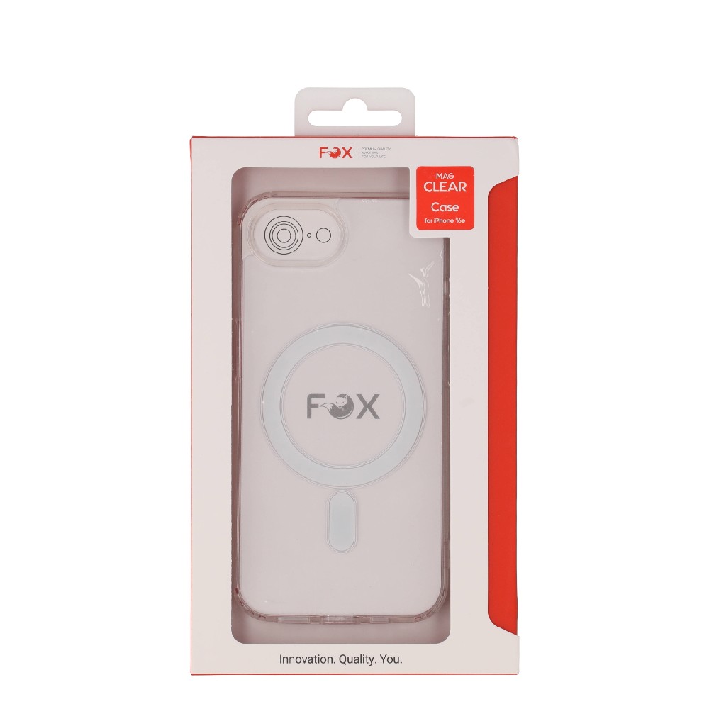 เคส FOX iPhone 16e/17e Clear with Magsafe