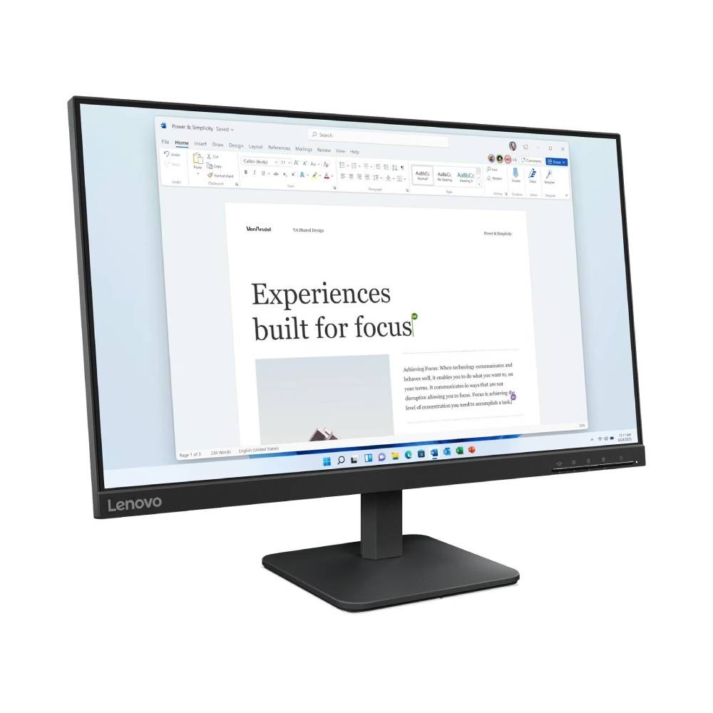 จอมอนิเตอร์ LENOVO L24-4e (IPS 100Hz)