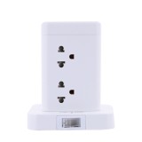 ปลั๊กไฟ Toshino Plug Tower 8 Sockets 16A 3600W PD+QC 20W White