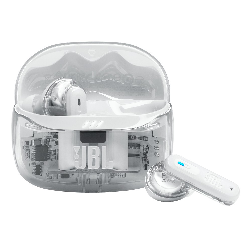 หูฟัง JBL In-Ear TWS Tune Beam 2 Ghost White
