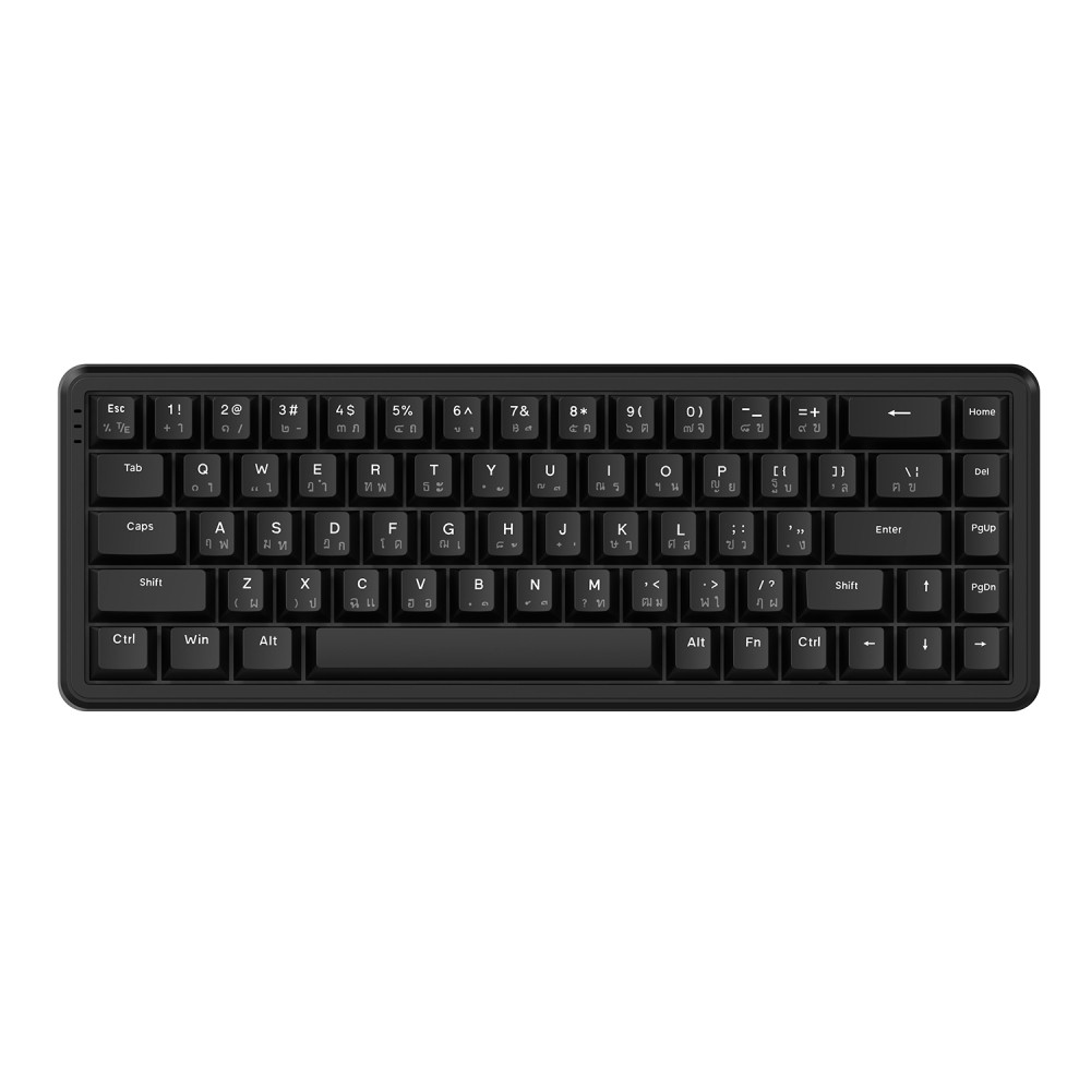 คีย์บอร์ดเกมมิ่ง Ajazz Gaming Keyboard Ak680Max Black