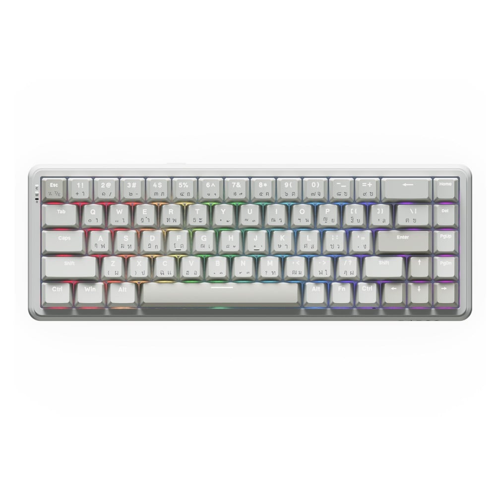 คีย์บอร์ดเกมมิ่ง Ajazz Gaming Keyboard AK680Max Retro