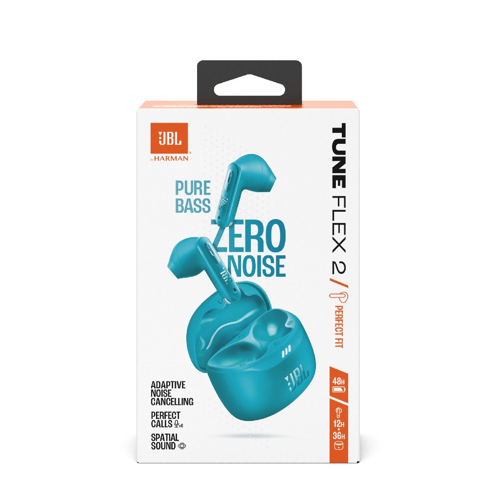 หูฟัง JBL Earbuds TWS Tune Flex 2 Turquoise