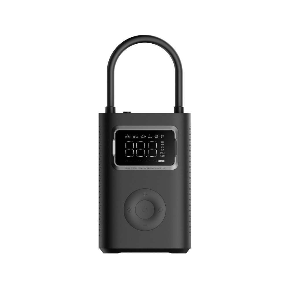 เครื่องปั้มลมพกพา Xiaomi Portable Electric Air Pump 2 Pro Black