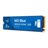การ์ดเอสเอสดี WD 2TB Blue SN5000 SSD M.2 PCle/Nvme Gen4 R5150MB/s W4850MB/s (WDS200T4B0E-NVME) - 5 Year