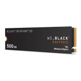 การ์ดเอสเอสดี WD 500GB Black SN7100 SSD M.2 PCle4.0 R6800MB W5800MB (WDS500G4X0E-00CJA0) 5Year