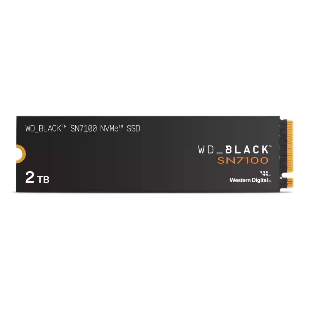 การ์ดเอสเอสดี WD 2TB Black SN7100 SSD M.2 PCle4.0 R7250MB W6900MB (WDS200T4X0E-00CJA0) 5Year