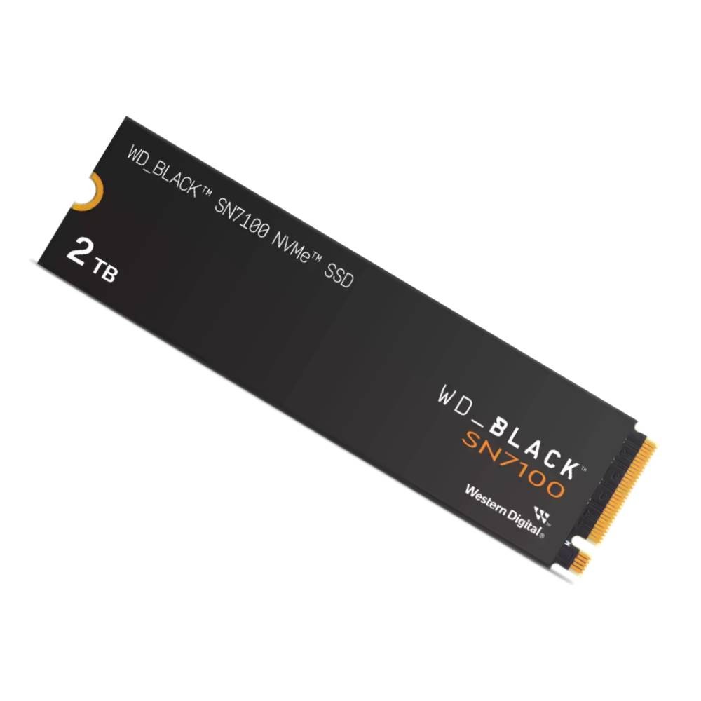 การ์ดเอสเอสดี WD 2TB Black SN7100 SSD M.2 PCle4.0 R7250MB W6900MB (WDS200T4X0E-00CJA0) 5Year