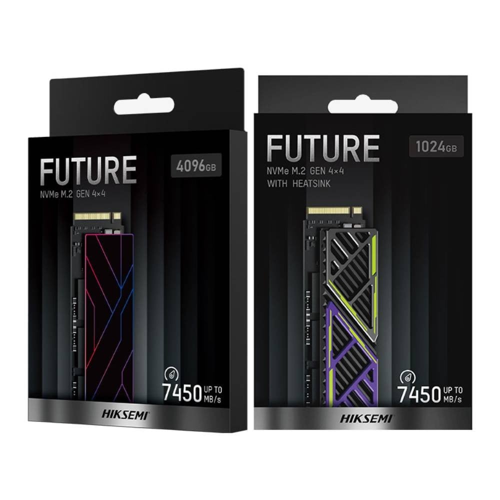 การ์ดเอสเอสดี HIKSEMI 4TB FUTURE SSD M.2 PCIe/NVMe 4.0 R7450MB/s W6500MB/s (HS-SSD-FUTURE 4096G) - 5Year