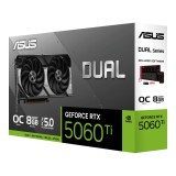 การ์ดจอ ASUS Dual GeForce RTX 5060 Ti 8GB GDDR7 OC Edition