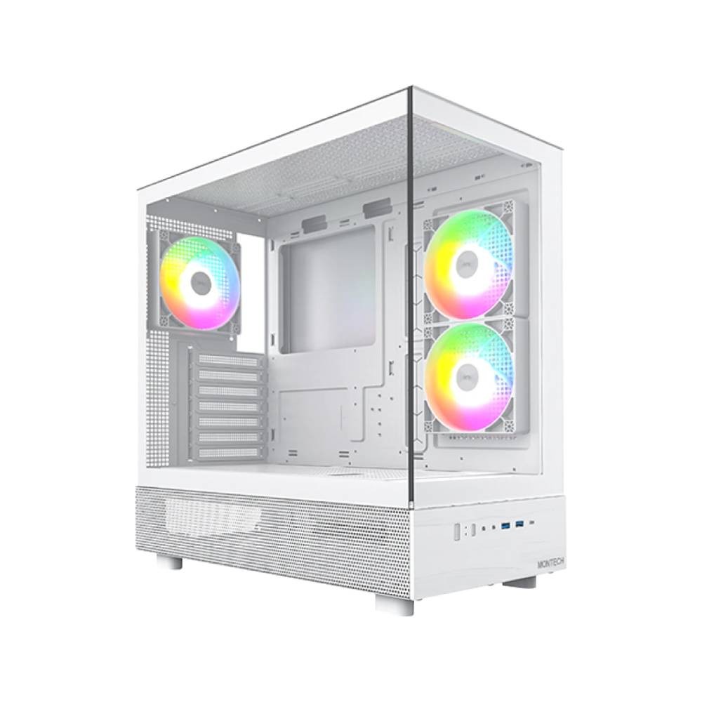 เคสคอมพิวเตอร์ Montech XR White