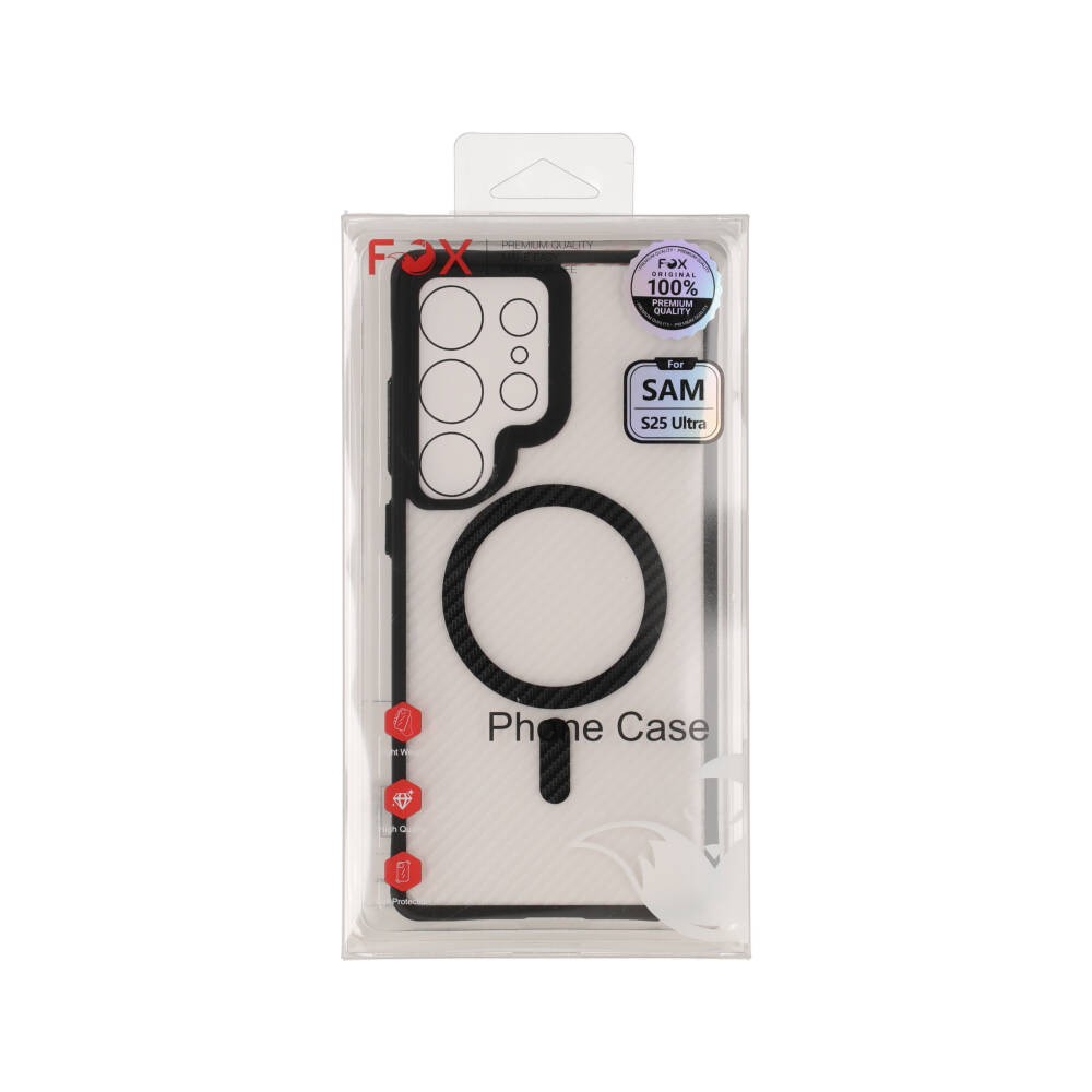 เคส FOX Samsung S25 Ultra Carbon Clear with Magsafe