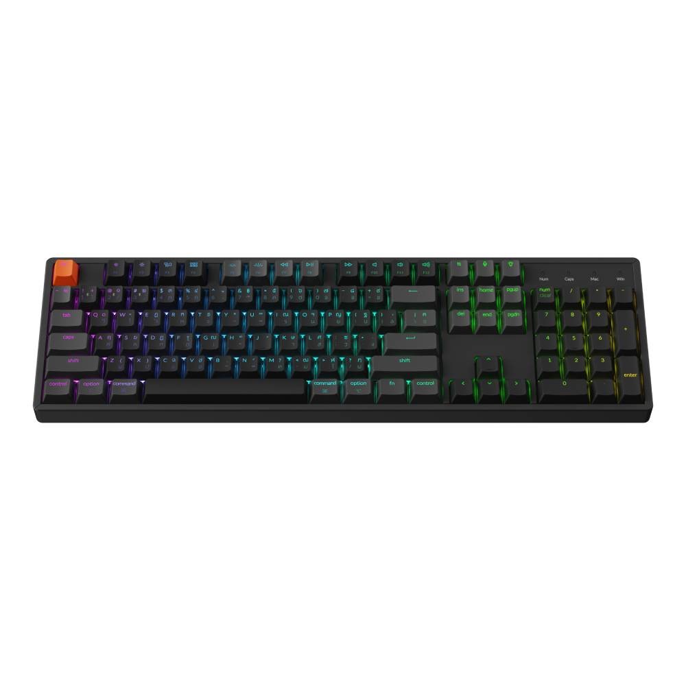คีย์บอร์ดเกมมิ่ง Keychron K10X Hot-Swappable QMK/VIA RGB Backlight Red Switch