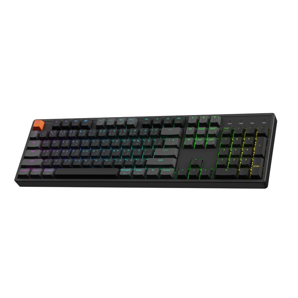 คีย์บอร์ดเกมมิ่ง Keychron K10X Hot-Swappable QMK/VIA RGB Backlight Red Switch