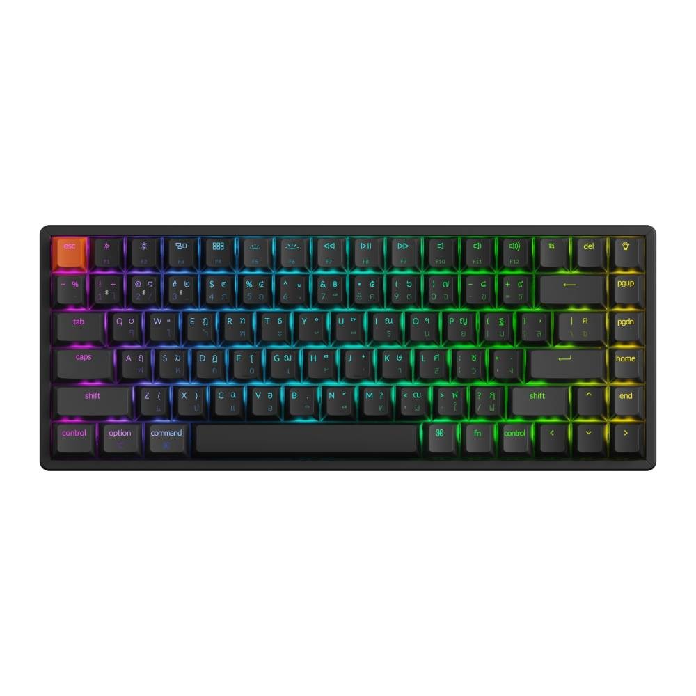 คีย์บอร์ดเกมมิ่ง Keychron K2X Hot-Swappable QMK/VIA RGB Backlight Red Switch Keyboard