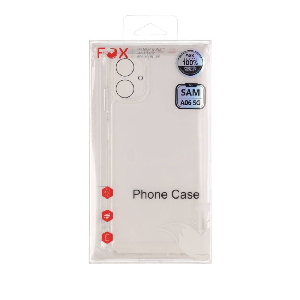 เคส FOX Samsung A06 5G/A06 Frame Acrylic Clear