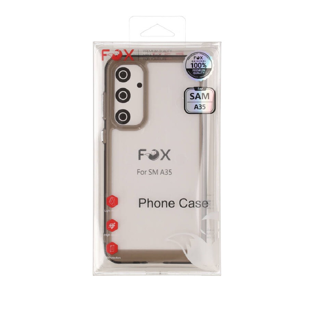 เคส FOX Samsung A35 Frame Acrylic Grey