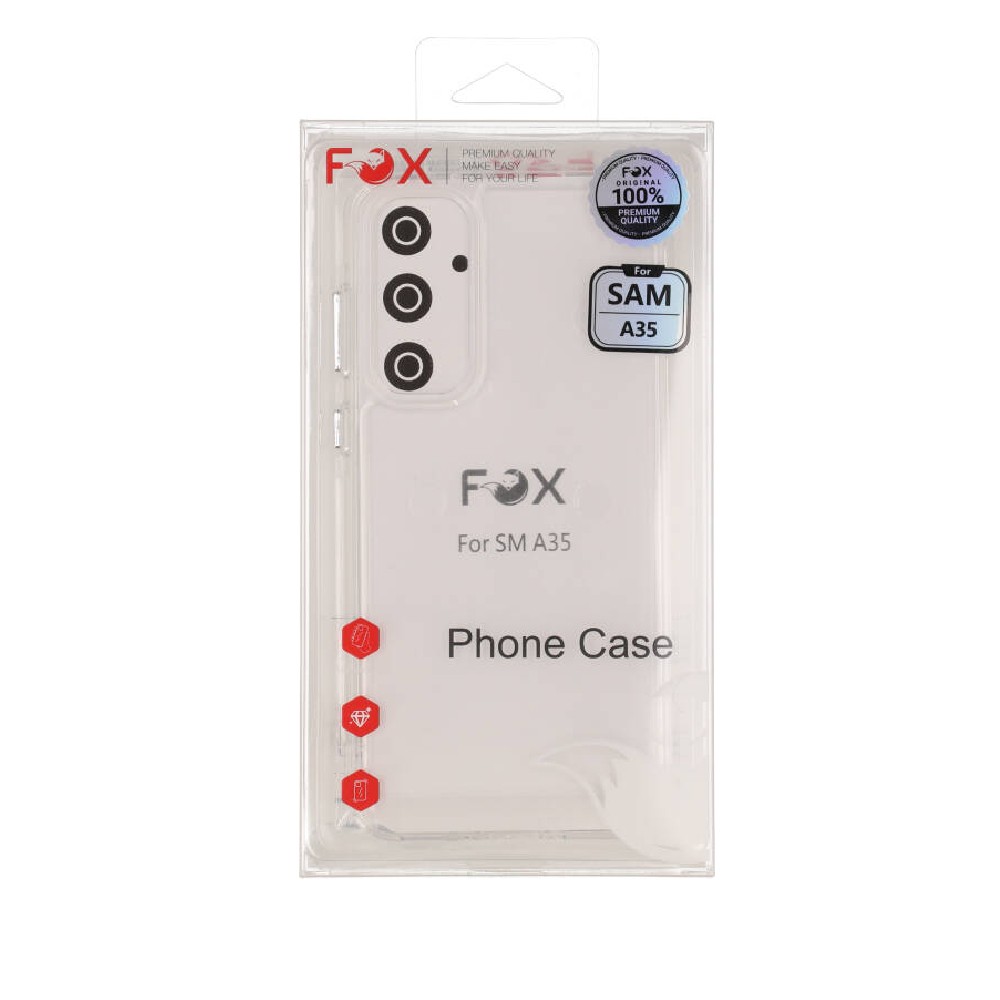 เคส FOX Samsung A35 Frame Acrylic Clear