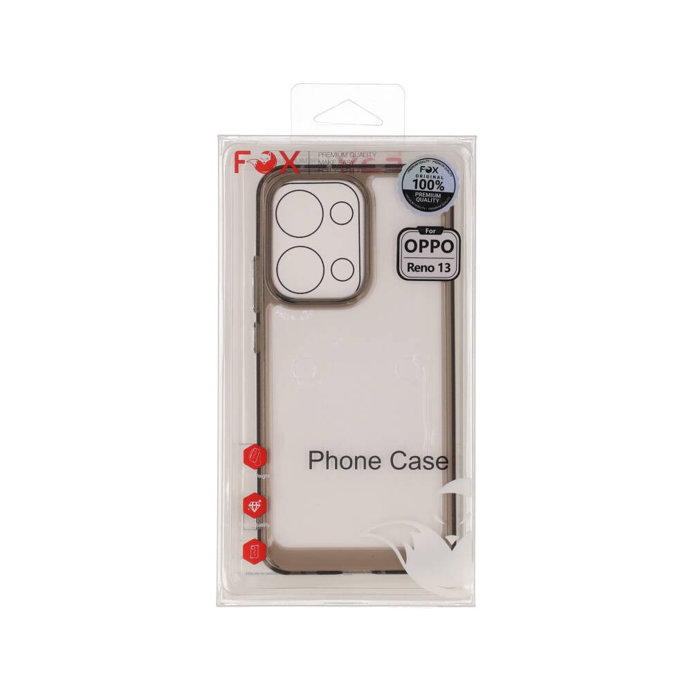เคส FOX Oppo Reno 13 Frame Acrylic Gray