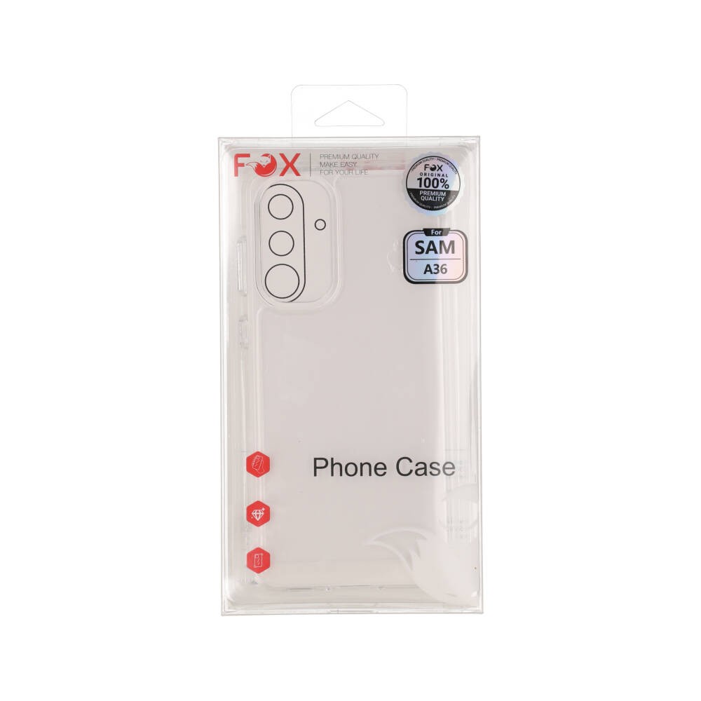 เคส FOX Samsung A36 Frame Acrylic Clear