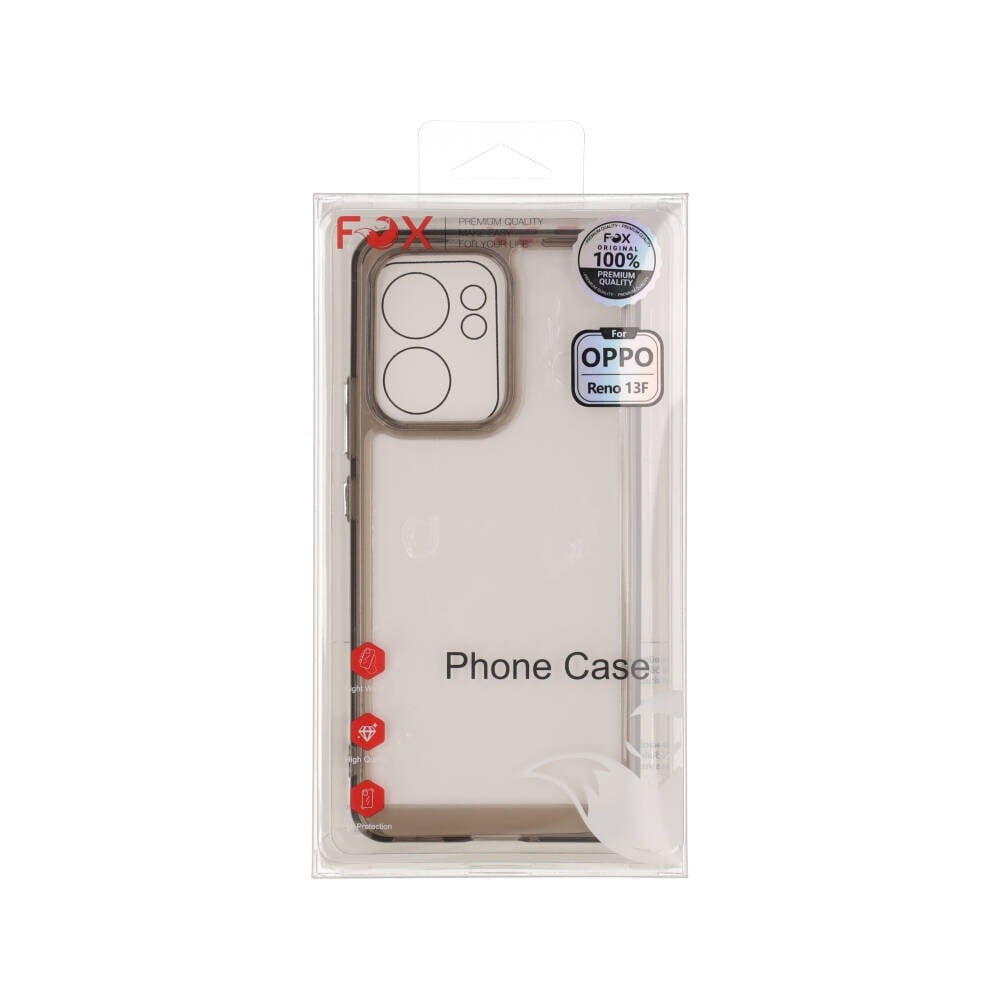 เคส FOX Oppo Reno 13F Frame Acrylic Gray