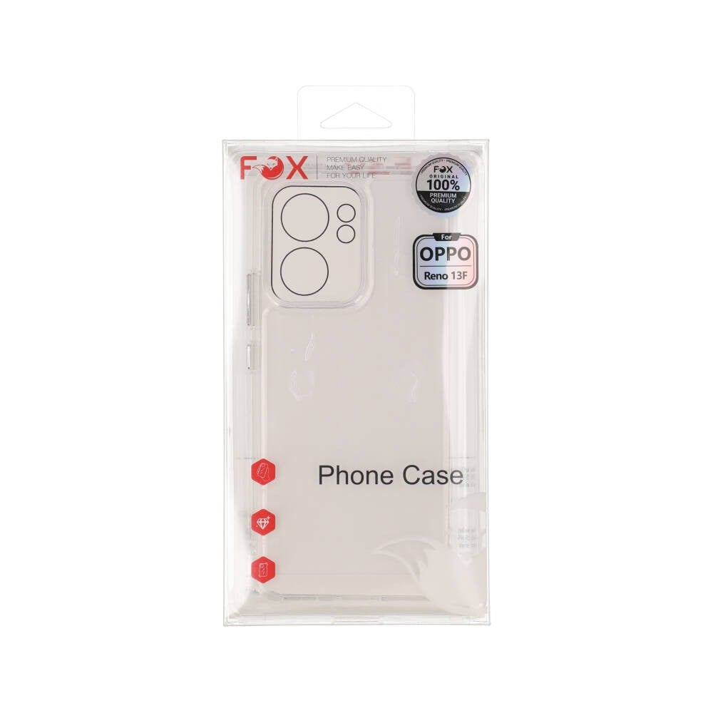 เคส FOX Oppo Reno 13F Frame Acrylic Clear