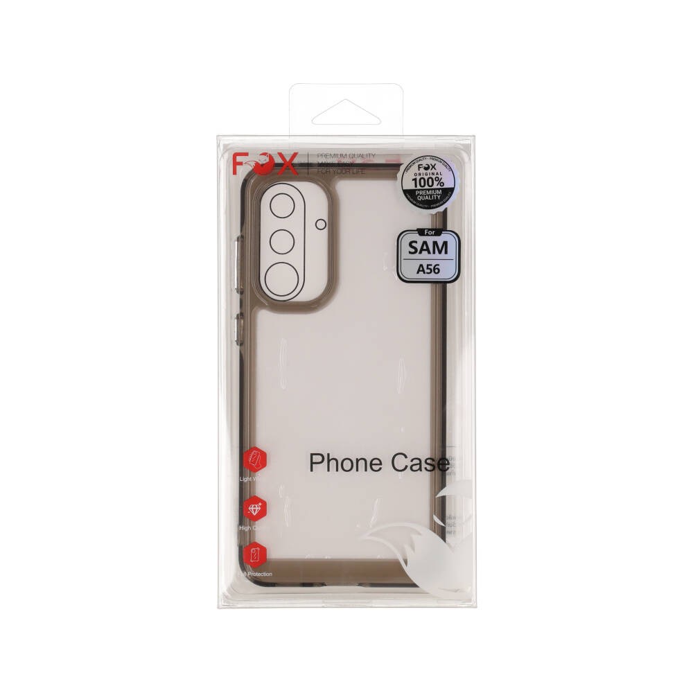 เคส FOX Samsung A56 Frame Acrylic Grey