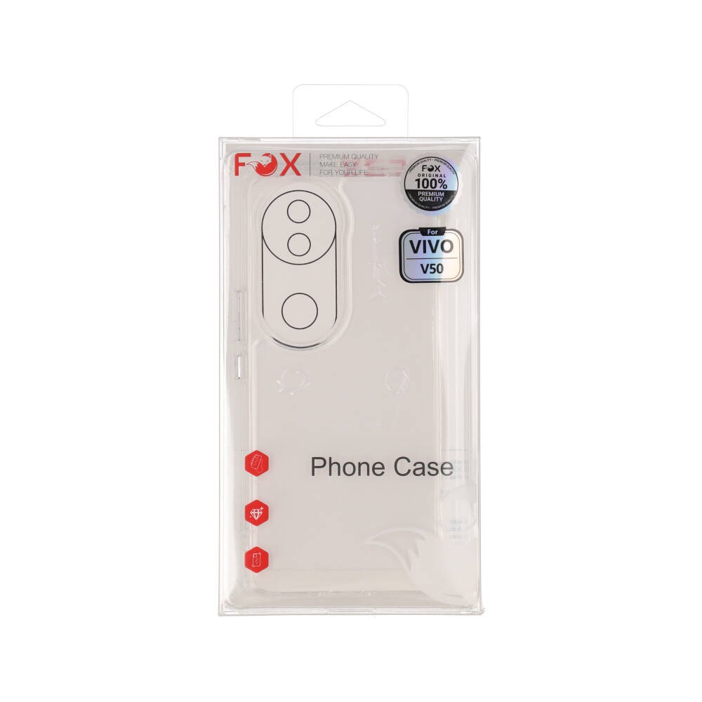เคส FOX Vivo V50 Frame Acrylic Clear