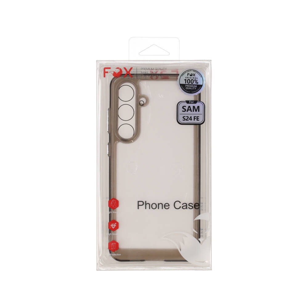 เคส FOX Smartphone Samsung S24FE Frame Acrylic Grey