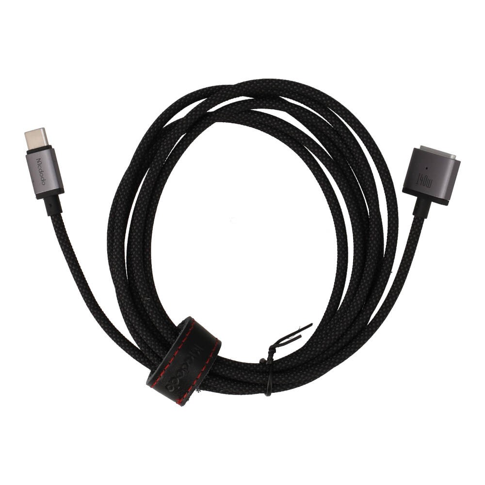 สายชาร์จ Mcdodo USB-C to Magnetic Cable 140W With LED 2M. Black (CA-147)