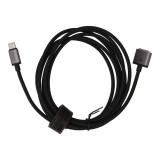 สายชาร์จ Mcdodo USB-C to Magnetic Cable 140W With LED 2M. Black (CA-147)