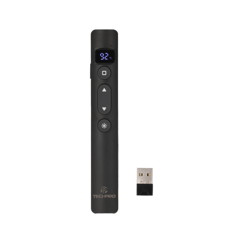รีโมทคอนโทรล TECHPRO Pointer B1X Black
