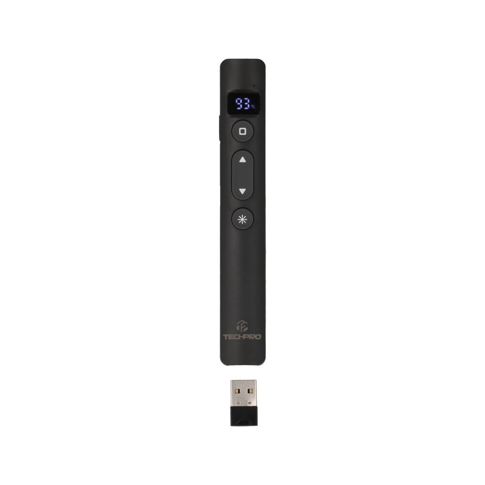 รีโมทคอนโทรล TECHPRO Pointer B1X Black