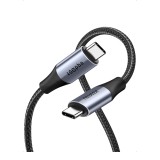 สายชาร์จ Ugreen USB-C to USB-C Cable 240W 1M. GEN2 Gray (80150)