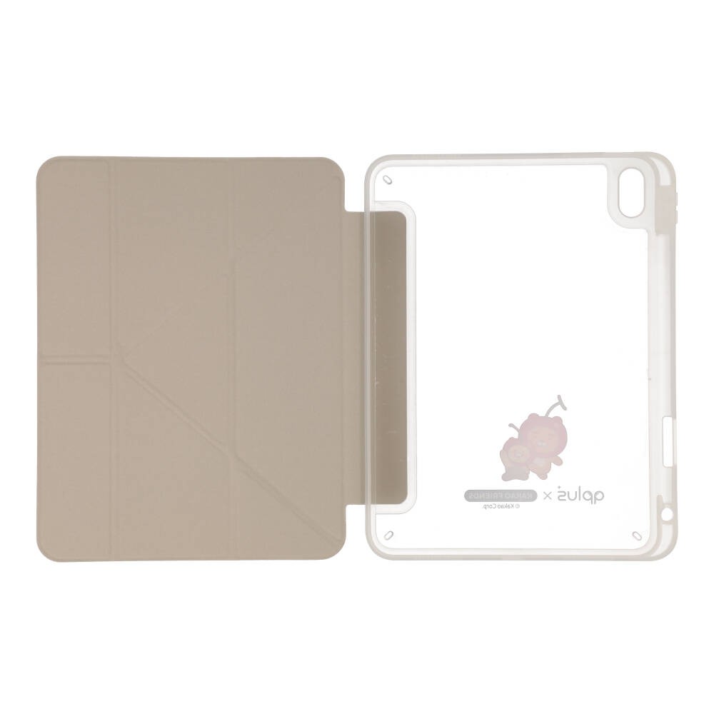 QPLUS x KAKAO Friends เคส iPad Gen 11 (2025)/Gen 10 Y Model Juicy Friends Gray