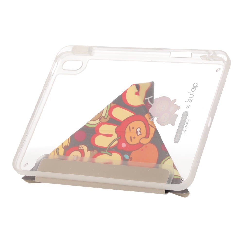 QPLUS x KAKAO Friends เคส iPad Gen 11 (2025)/Gen 10 Y Model Juicy Friends Gray