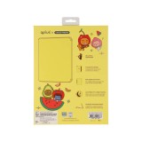QPLUS x KAKAO Friends เคส iPad Air4/5/6/7/8 11 2026 (M2/M3/M4) Y Model Juicy Friends Pink