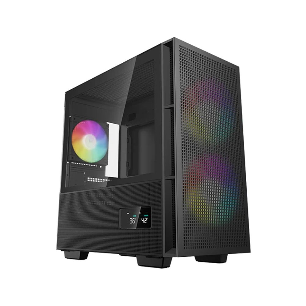 เคสคอมพิวเตอร์ Deepcool CH360 Digital Black (R-CH360-BKAPE3D-G-1)