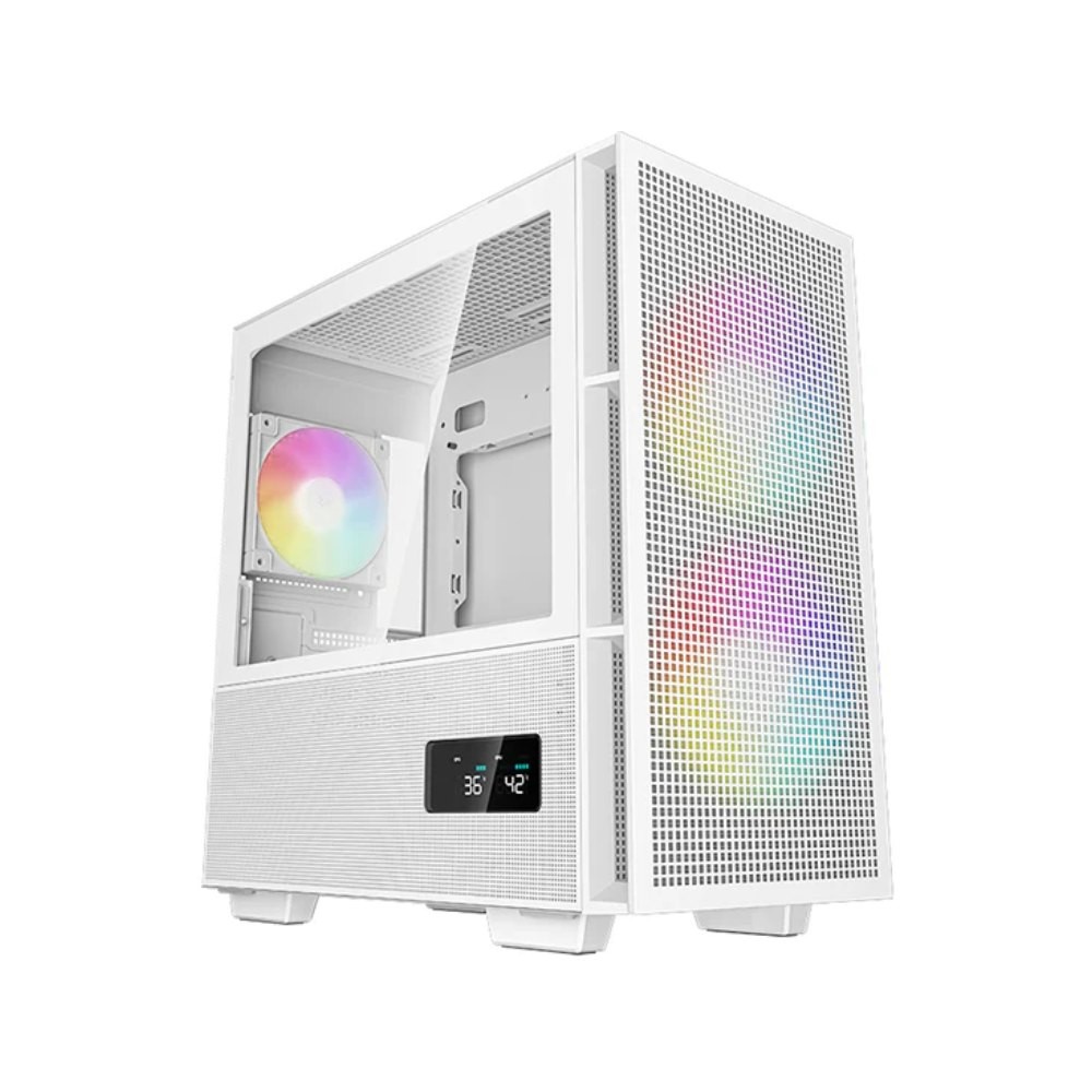 เคสคอมพิวเตอร์ Deepcool CH360 Digital White (R-CH360-WHAPE3D-G-1)