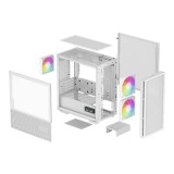เคสคอมพิวเตอร์ Deepcool CH360 Digital White (R-CH360-WHAPE3D-G-1)