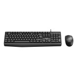 เมาส์และคีย์บอร์ด Philips Wired Keyboard + Mouse Combo SPT6237 Black (TH/EN)