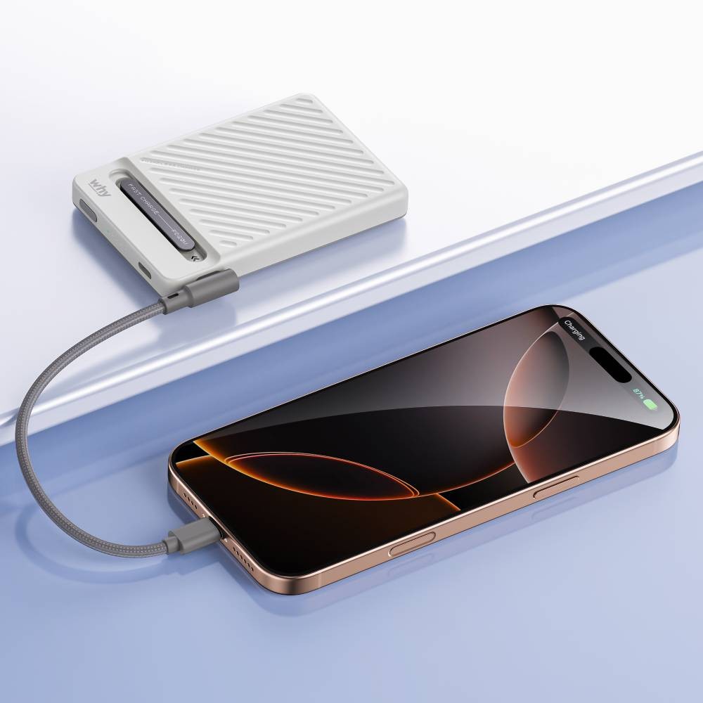 พาวเวอร์แบงค์ WHY 10000 mAh Starwar PD20W PB-112E Cream (CCC)