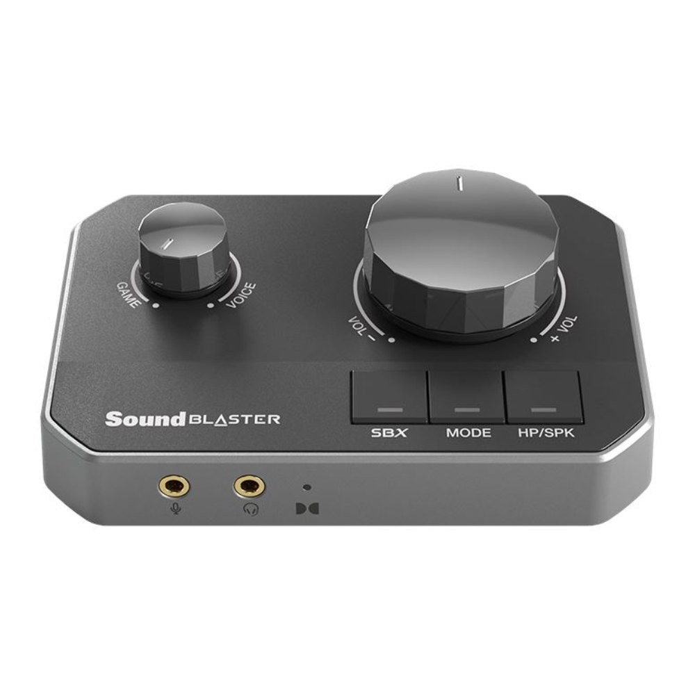 การ์ดเสียง Creative Sound Blaster G8 Hi-Res Gaming DUAL USB DAC & Amp Sound Card