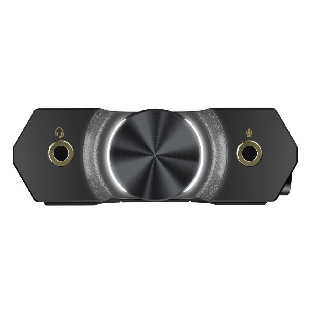 การ์ดเสียง Creative Sound BlasterX G6 7.1 HD External Console Gaming DAC Amp with Xamp Discrete Headphone Bi-amp for PS4, Xbox One, Nintendo Switch and PC