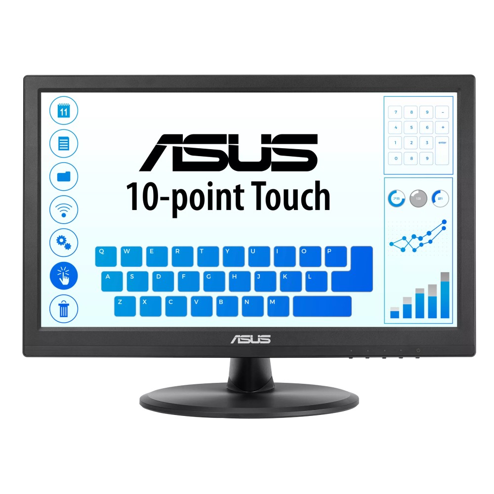 จอมอนิเตอร์ ASUS VT169HE (IPS 60Hz 10 Point Touch)