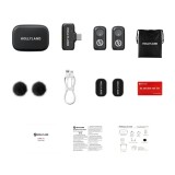 ไมโครโฟน HollyLand Lark A1 Duo USB-C Space Gray