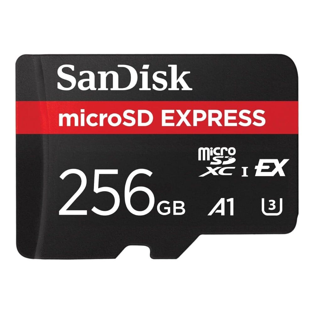 เมมโมรี่การ์ด SanDisk Express microSDXC 256GB V30 U3 C10 (SDSQXFN-256G-GN4NN)