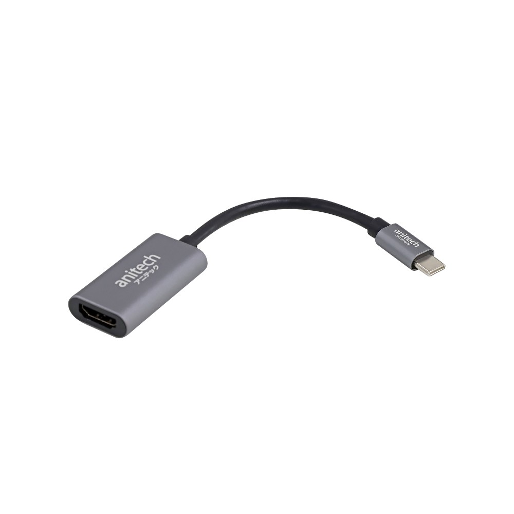 Anitech RA203 USB-C to HDMI ADAPTER Grey